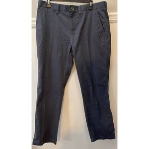 Tailorbyrd Collection Golf Casual Pants blue Flat Front Mens marked size 36x30